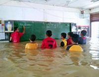 Classe inondée