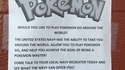 Engagez-vous pour Pokémon go !