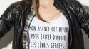 Pour contrer le froid...