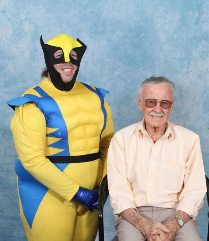 Avec un joli Wolverine.