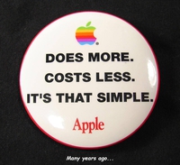 La philosophie d'Apple, quelques années auparavant