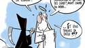 La Mort, cette blagueuse