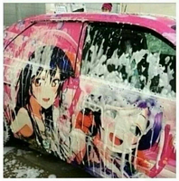 bin quoi ? je fais que laver ma voiture !