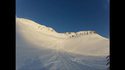 Course poursuite avec une avalanche