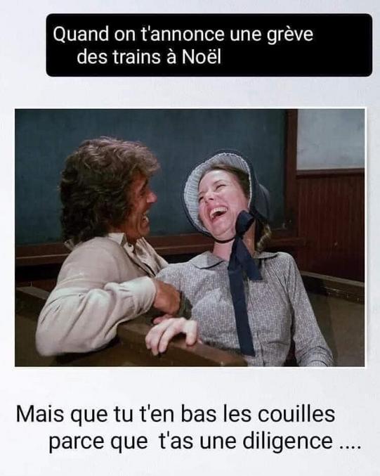 La Grève SNCF vue de chez les Ingals