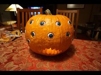 La citrouille a des yeux