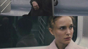 Natalie dans le métro