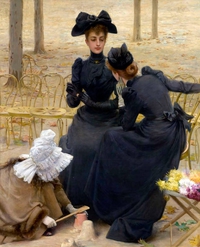 Jardin du Luxembourg 1892.