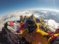 Belle vue au sommet de l'Everest ?