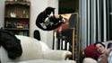 Chat en hauteur