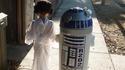 Leïa et R2D2