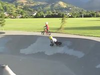 4 ans, jumeau et doués en BMX !