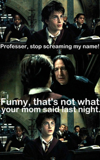 Professeur, arrêtez de crier mon nom !