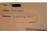 Ton tel ?