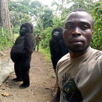 Le selfie avec les copains