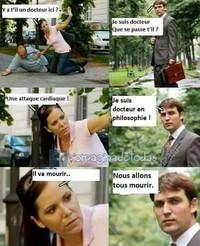 Y a-t-il un docteur ? 