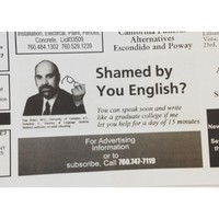 Shamed by you english ?