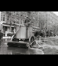 Nettoyeur de rue écologique