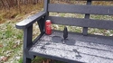 Seul sur un banc