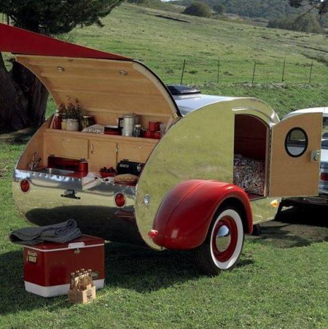Un caravane idéale pour pique-niquer !