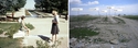 Un jardin à Kaboul (Afghanistan) en 1967 et en 2007