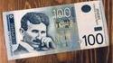 Billet serbe représentant Nikola Tesla...