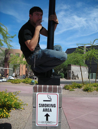 Zone fumeur
