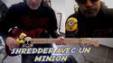 Shredder avec un Minion