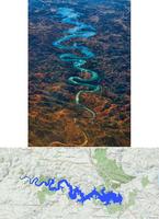 La rivière du Dragon Bleu - Province de l'Algarve (Portugal)