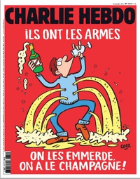 Attentats du 13 Novembre, la Une de Charlie Hebdo