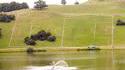 Terrain de foot en pente