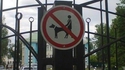 Interdit d'enculer son chien dans le parc 