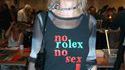No Rolex...
