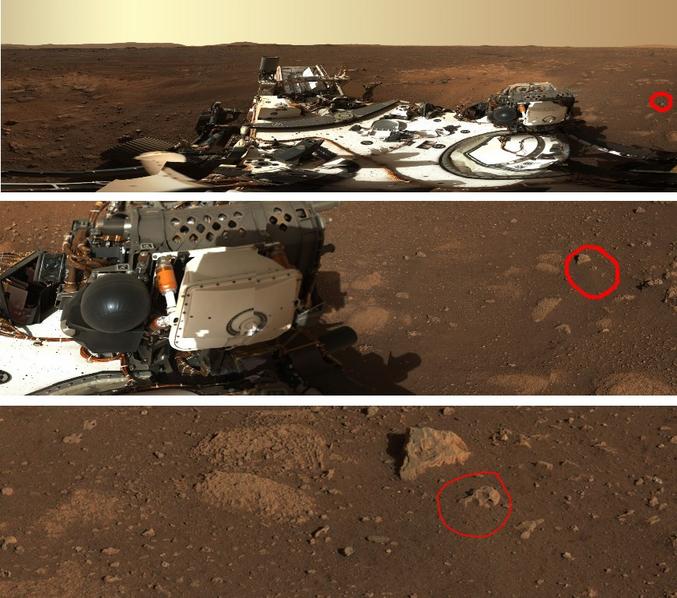 Exclu !!! Un crâne découvert sur Mars