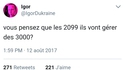 Si la connerie se mesurait il servirait de mètre étalon