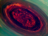 Vortex du pôle nord de Saturne