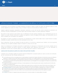 Liposuccion Tunisie par Medespoir