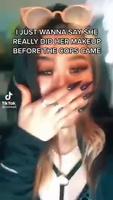 Se maquiller avant son arrestation 