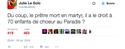 Saint-Etienne-du-Rouvray: le tweet très Charlie.