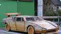 DeLorean en bois