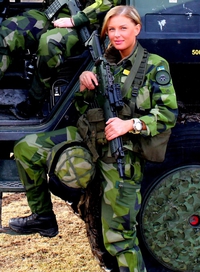 L'armée suédoise...