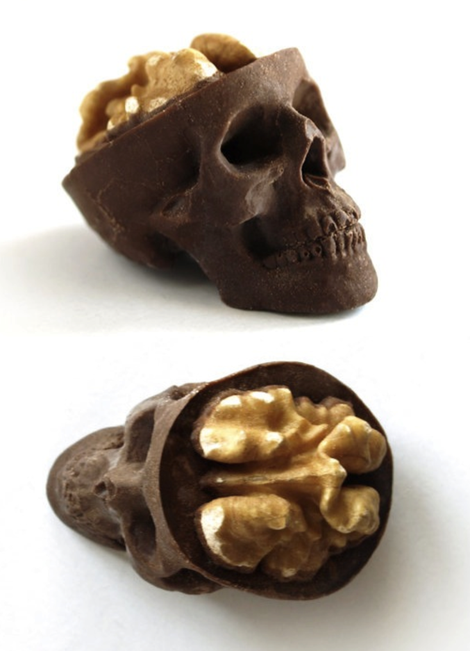 Chocolate Skulls Gone Nuts par Ruth and Sira García Trigueros