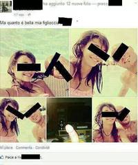 Des photos avec sa filleule