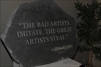 les mauvais artistes imitent,...