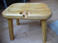 Chaise, modèle homme.