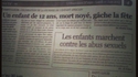 Les enfants, toujours à foutre la merde