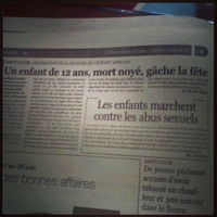 Les enfants, toujours à foutre la merde