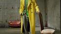 Rare photo de mode masculine pour le couturier Versace