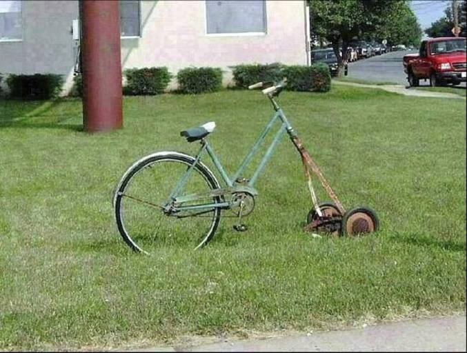Un vélo à usage dévié