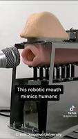 Robot capable de reproduire la voix humaine 